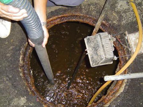 四方台隔油池清理