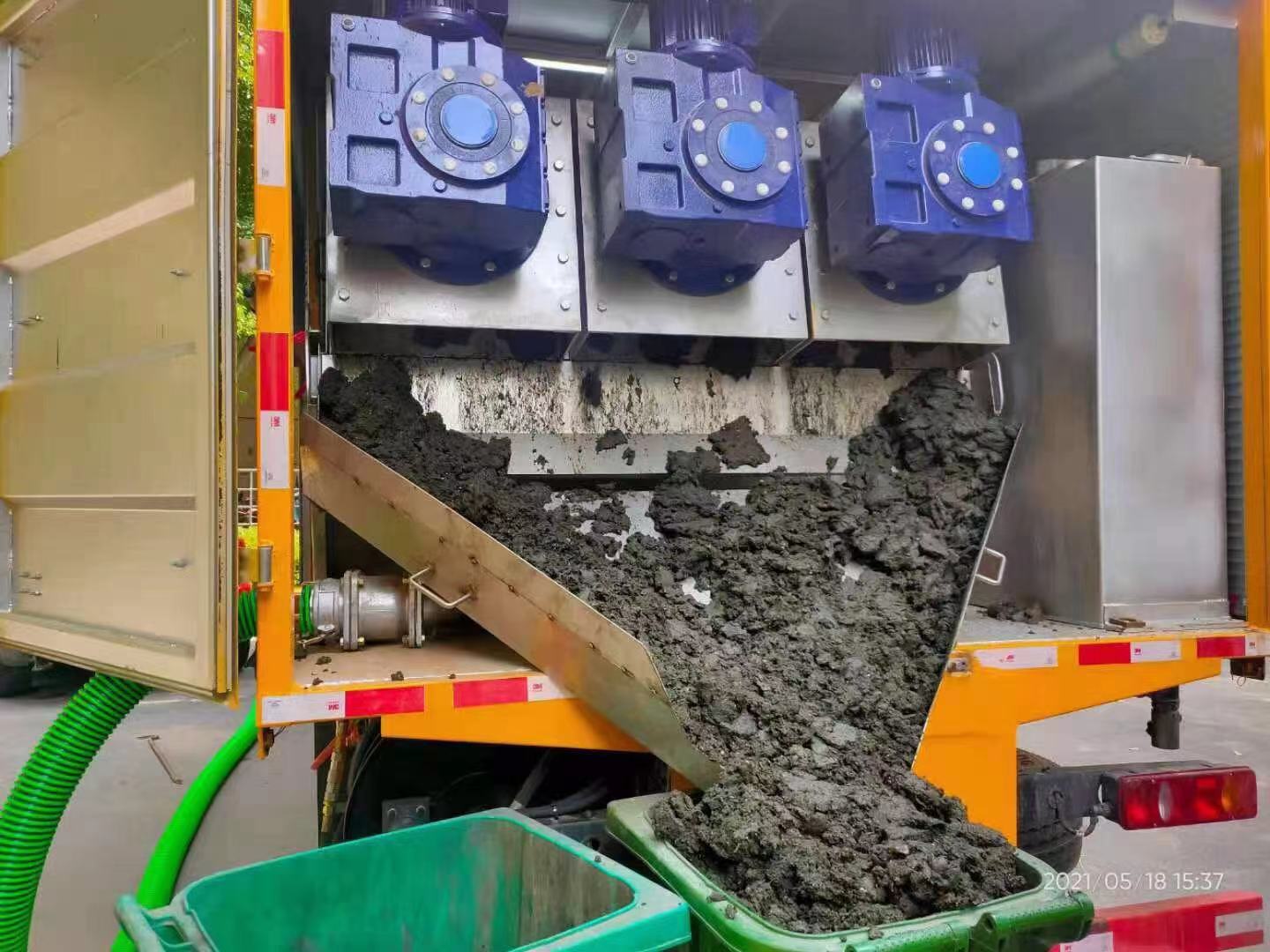 四方台化粪池清掏城市维护站-泥浆净化干湿分离处理